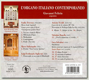 retro copertina Sonate Italiane